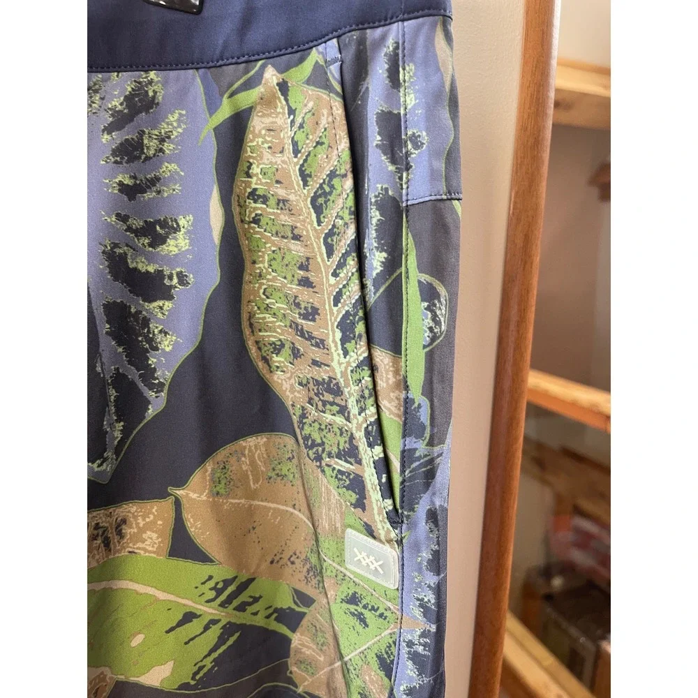 Rhone Barrier Swim Shorts XXL Tropical Floral Green Blue 6 Inch Inseam NWT